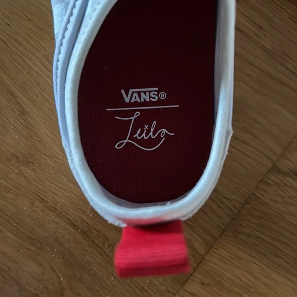 Vans Leila Hurst White Trainers - Picture 5 of 10